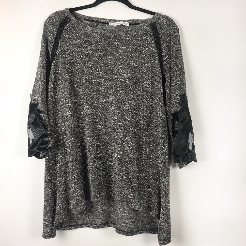 🔴Mauricie’s | Sweater Lace sleeve Top